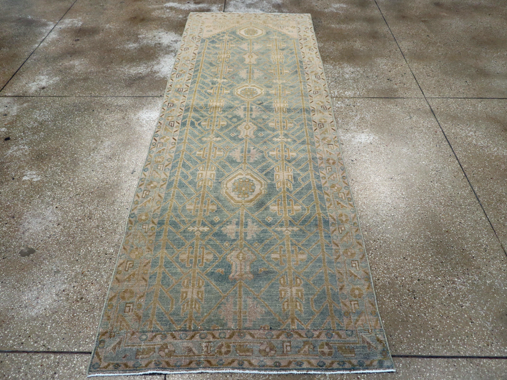 Vintage Persian Malayer Runner, No.29882 - Galerie Shabab