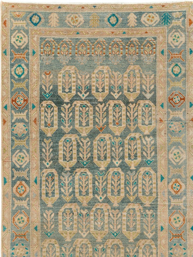 Antique Persian Malayer Long Runner, No.29888 - Galerie Shabab