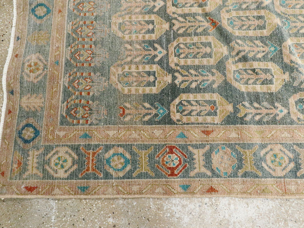 Antique Persian Malayer Long Runner, No.29888 - Galerie Shabab