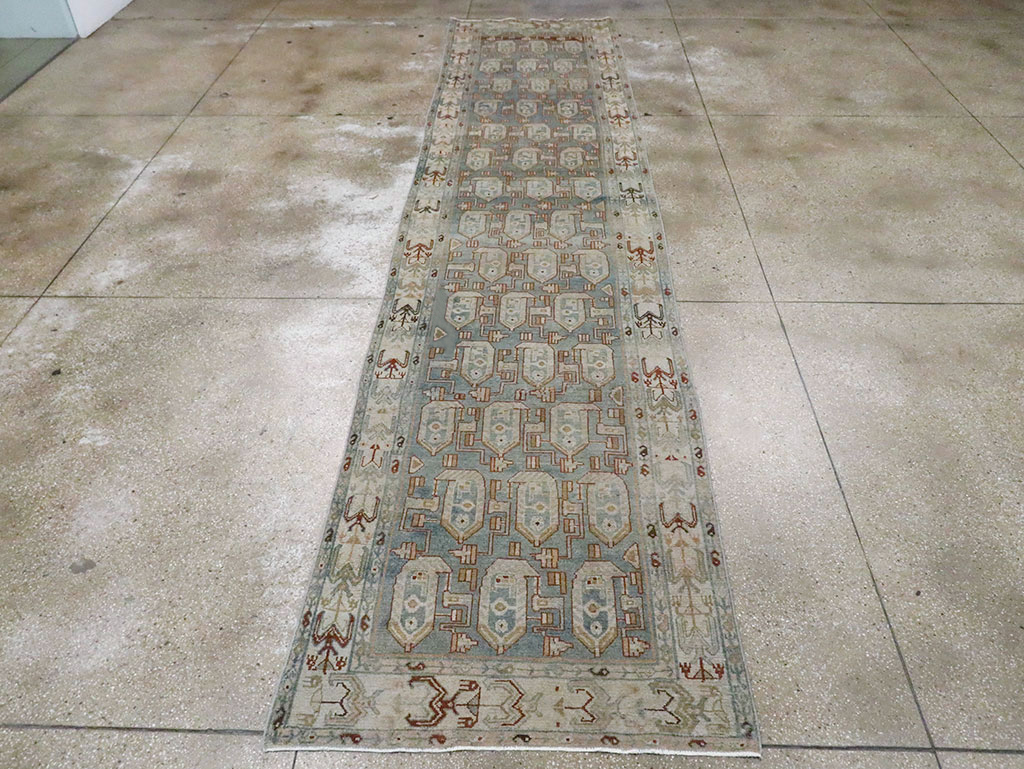 Antique Persian Malayer Runner (Pair: 1 of 2), No.29890 - Galerie Shabab