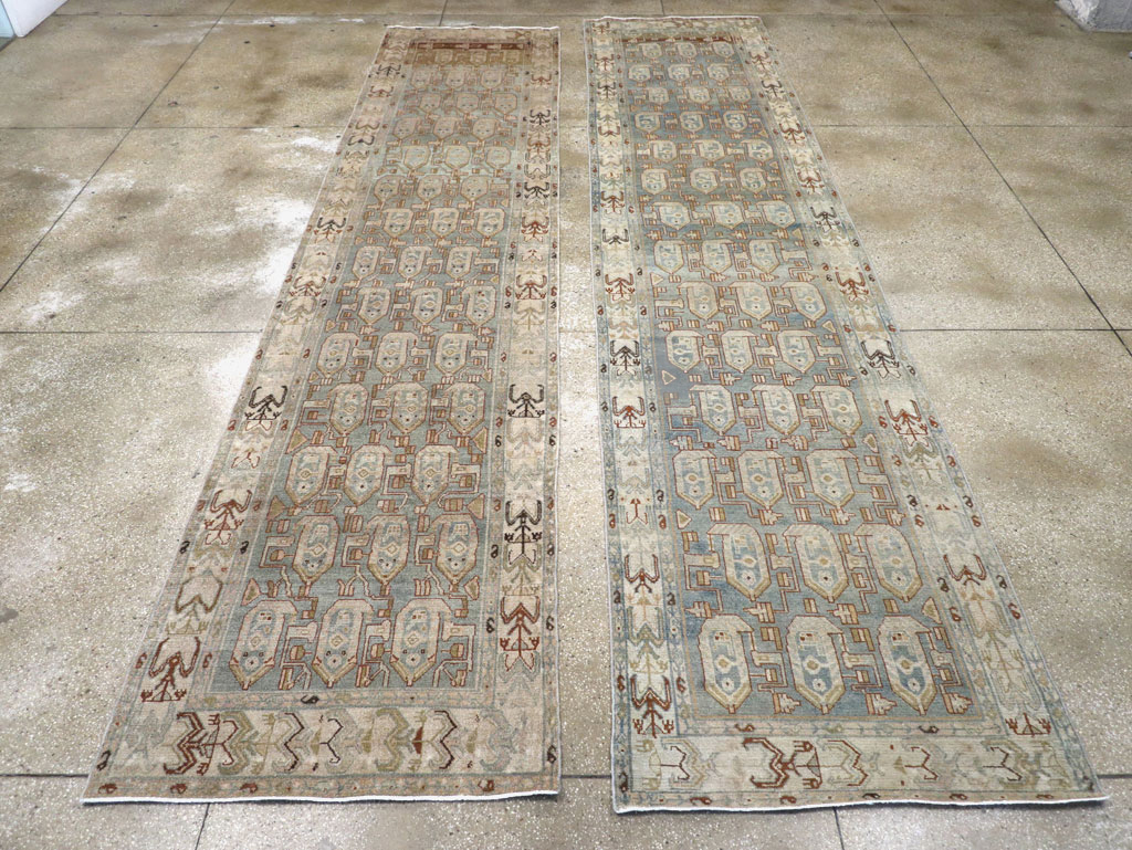 Antique Persian Malayer Runner (Pair: 1 of 2), No.29890 - Galerie Shabab