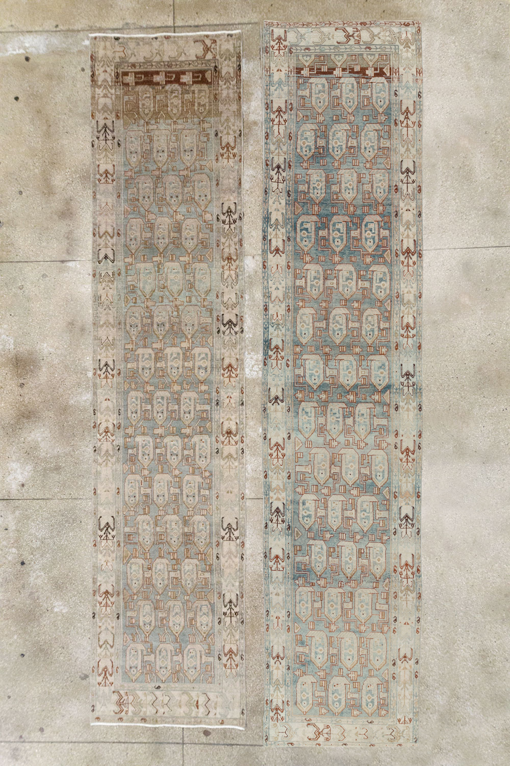 Antique Persian Malayer Runner (Pair: 1 of 2), No.29890 - Galerie Shabab