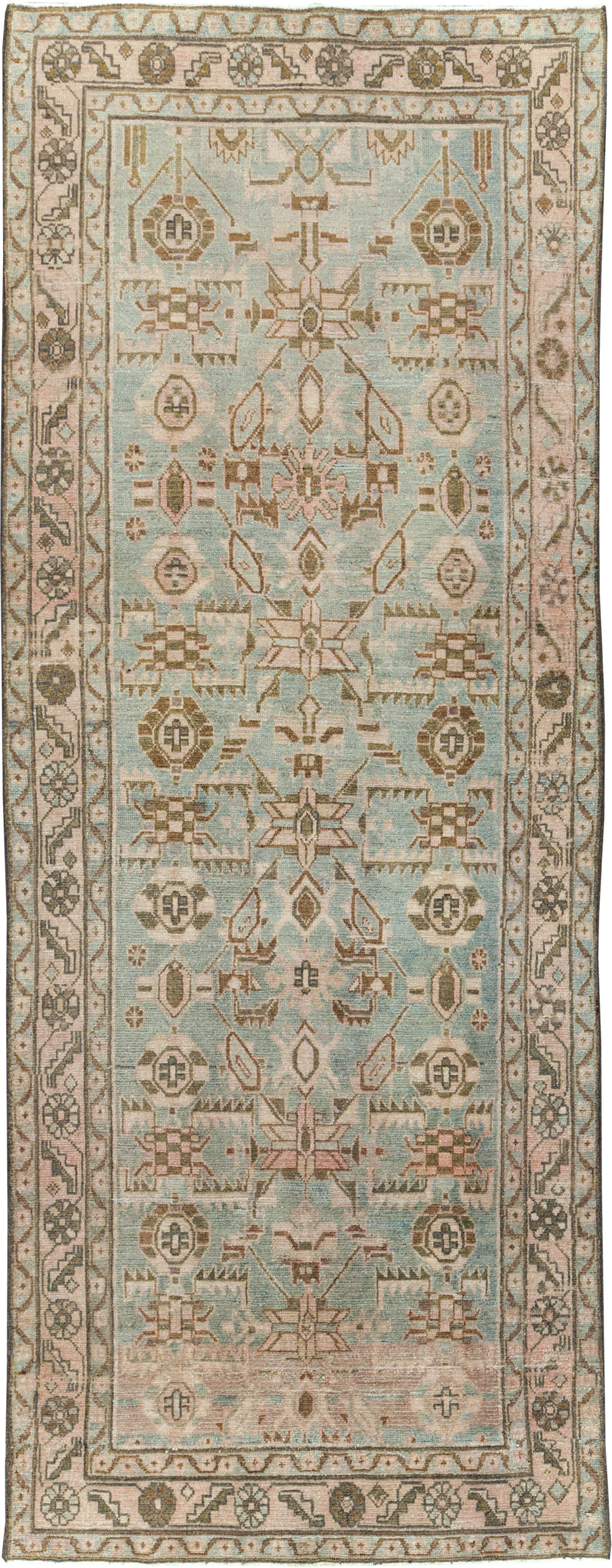 Vintage Persian Malayer Runner, No.29891 - Galerie Shabab