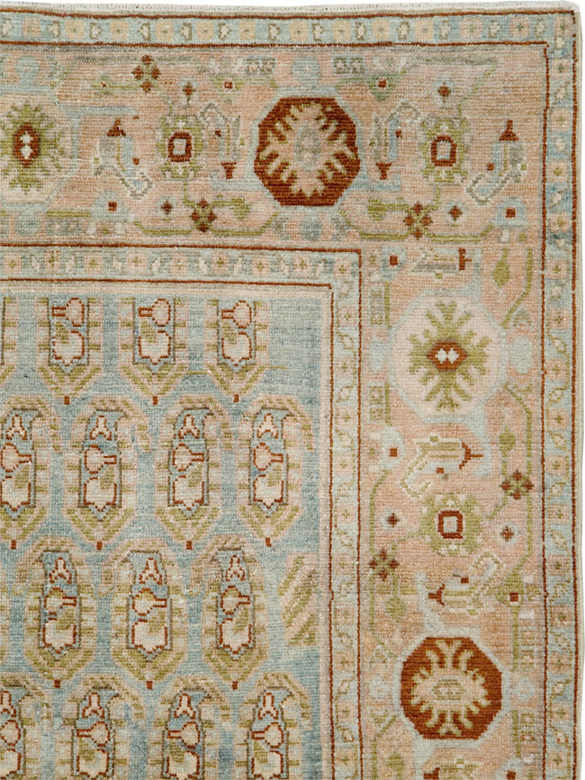 Vintage Persian Malayer Accent Rug, No.29892 - Galerie Shabab