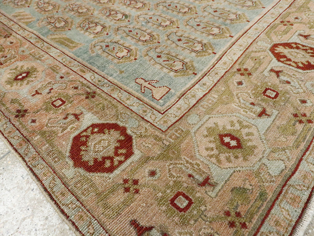 Vintage Persian Malayer Accent Rug, No.29892 - Galerie Shabab