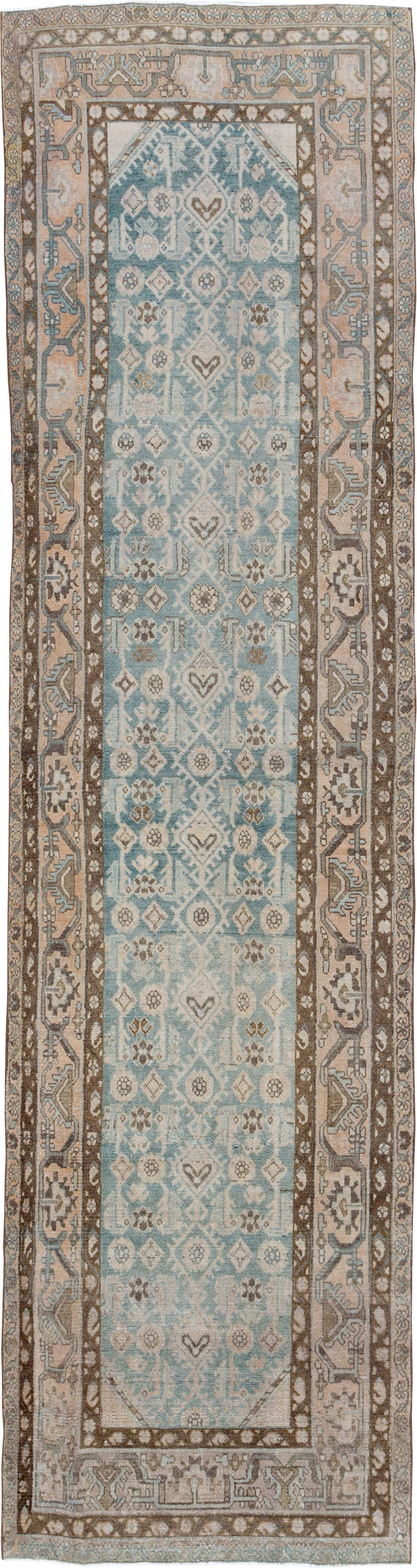 Vintage Persian Malayer Runner, No.29893 - Galerie Shabab
