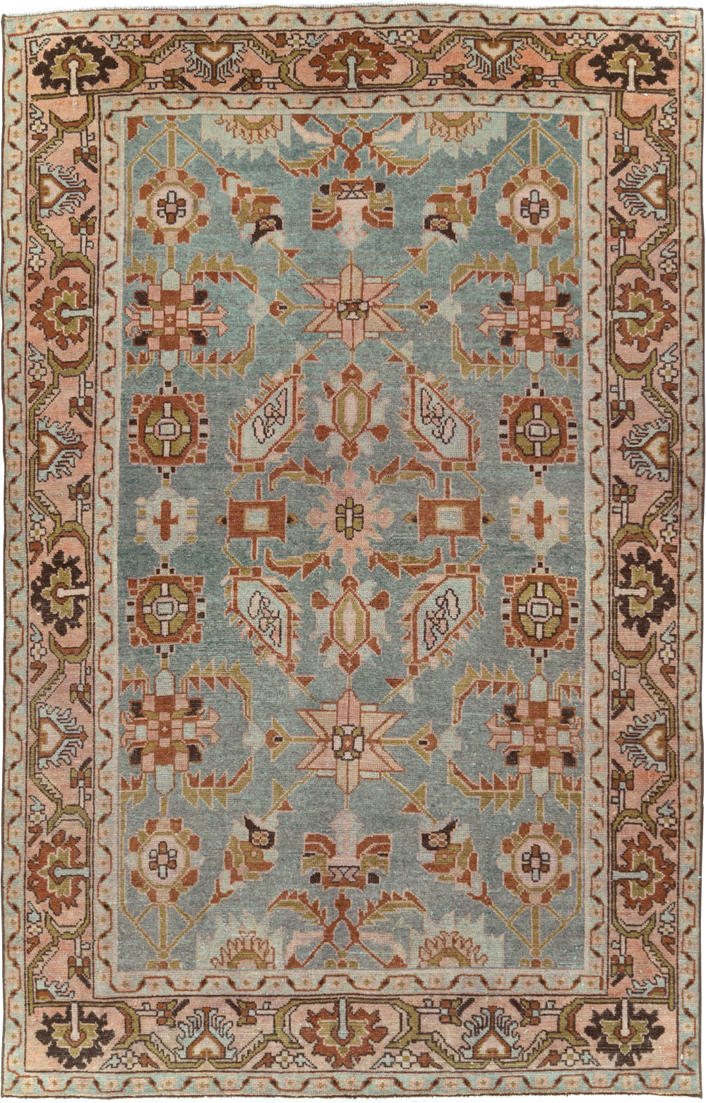 Vintage Persian Malayer Rug, No.29894 - Galerie Shabab