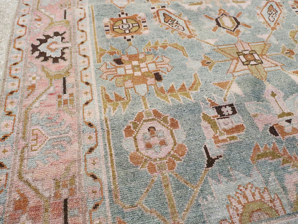 Vintage Persian Malayer Accent Rug, No.29896 - Galerie Shabab