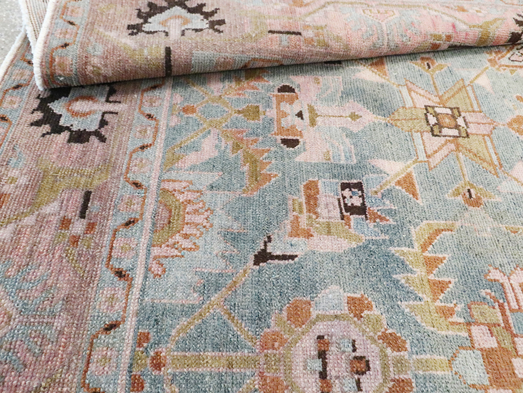 Vintage Persian Malayer Accent Rug, No.29896 - Galerie Shabab