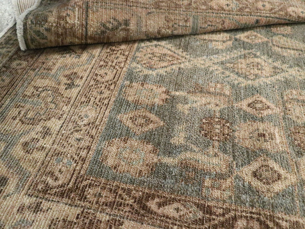 Vintage Persian Malayer Long Runner, No.29897 - Galerie Shabab
