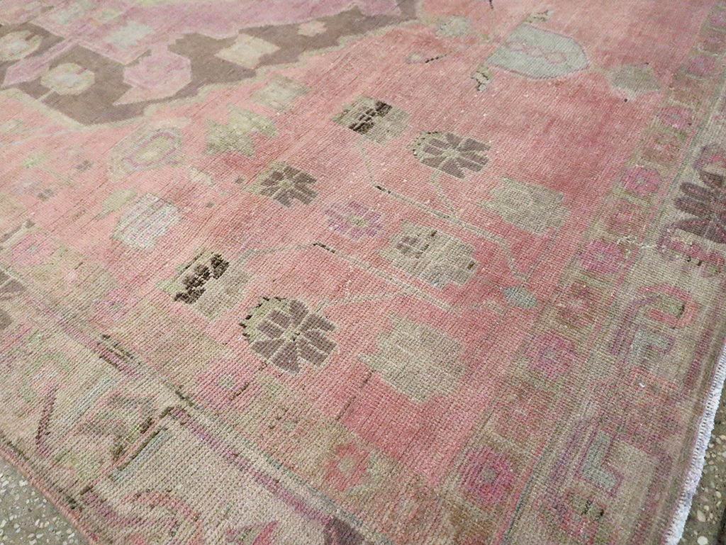 Vintage Persian Afshar Accent Rug, No.29899 - Galerie Shabab