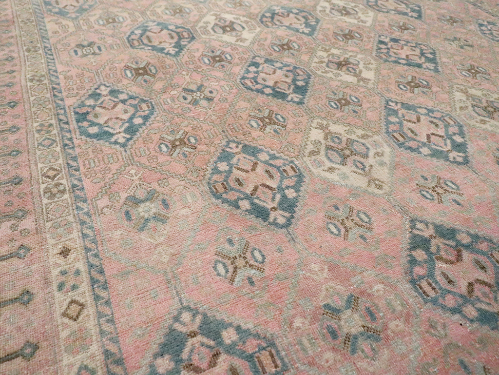 Vintage Persian Afshar Accent Rug, No.29900 - Galerie Shabab