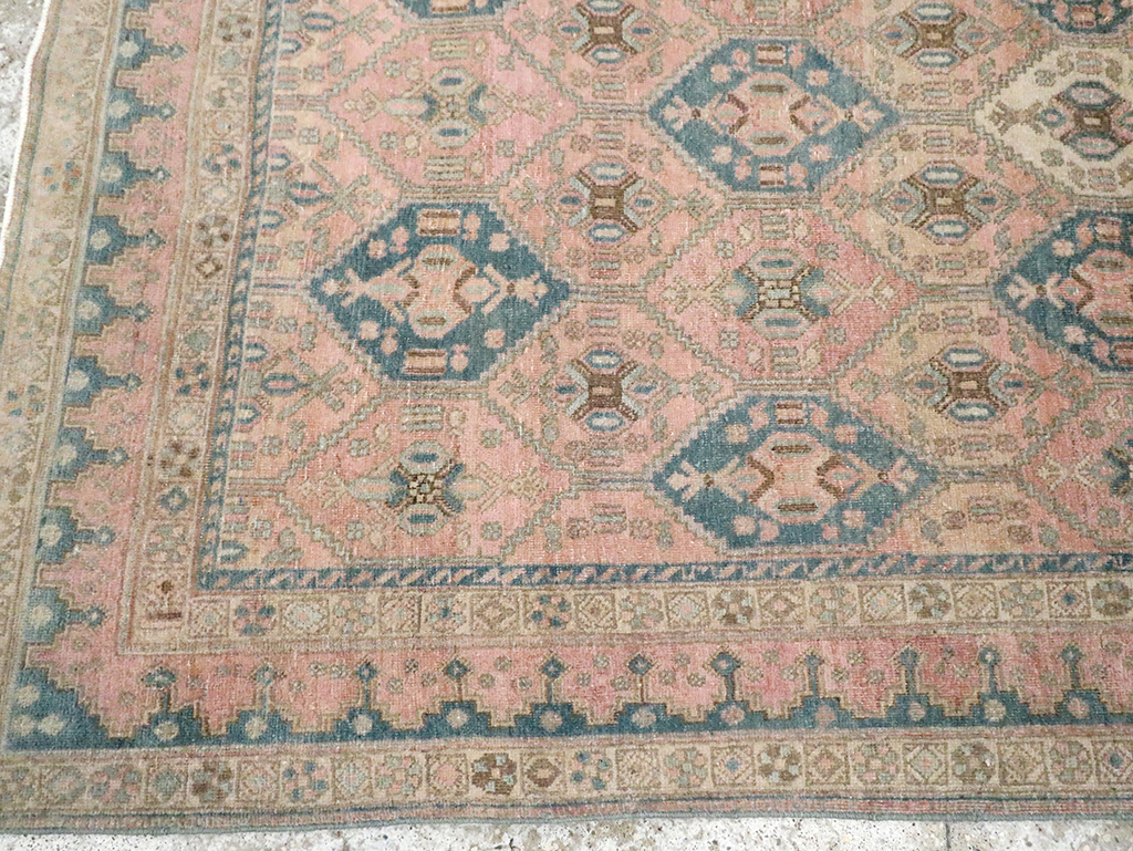 Vintage Persian Afshar Accent Rug, No.29900 - Galerie Shabab