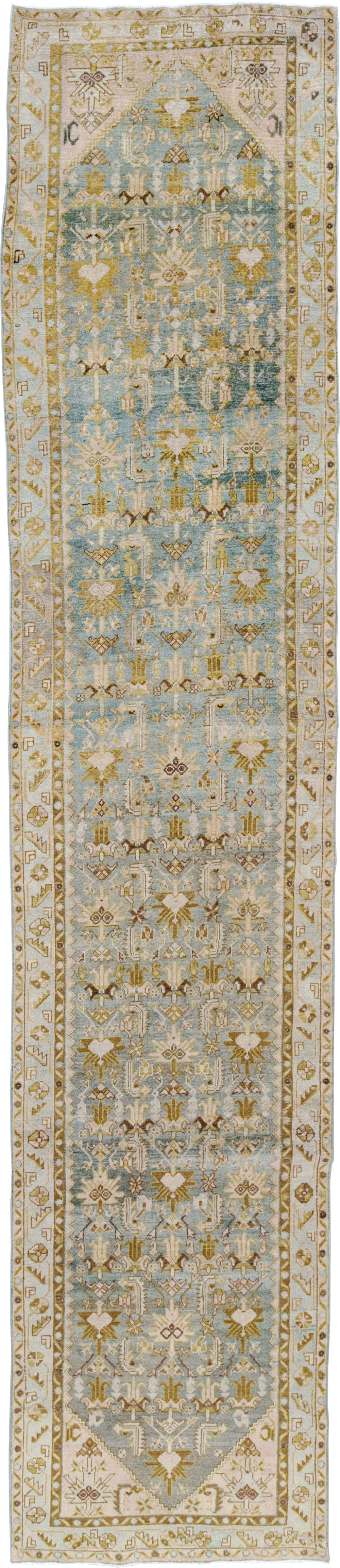 Antique Persian Malayer Long Runner, No.29901 - Galerie Shabab