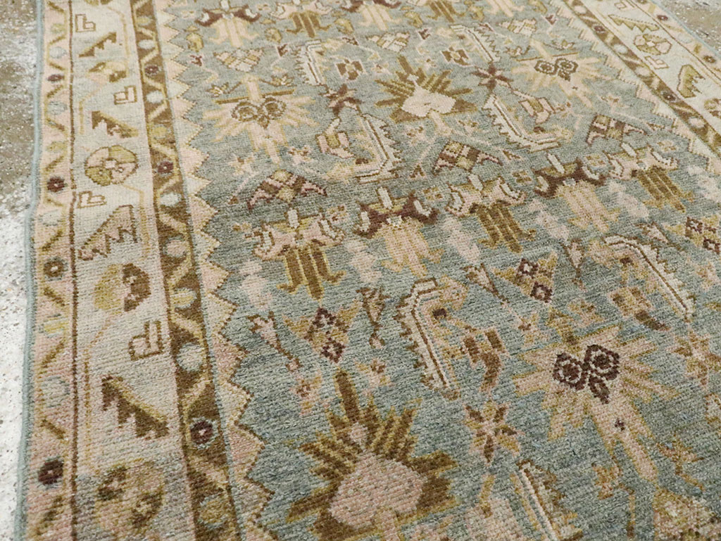 Antique Persian Malayer Long Runner, No.29901 - Galerie Shabab