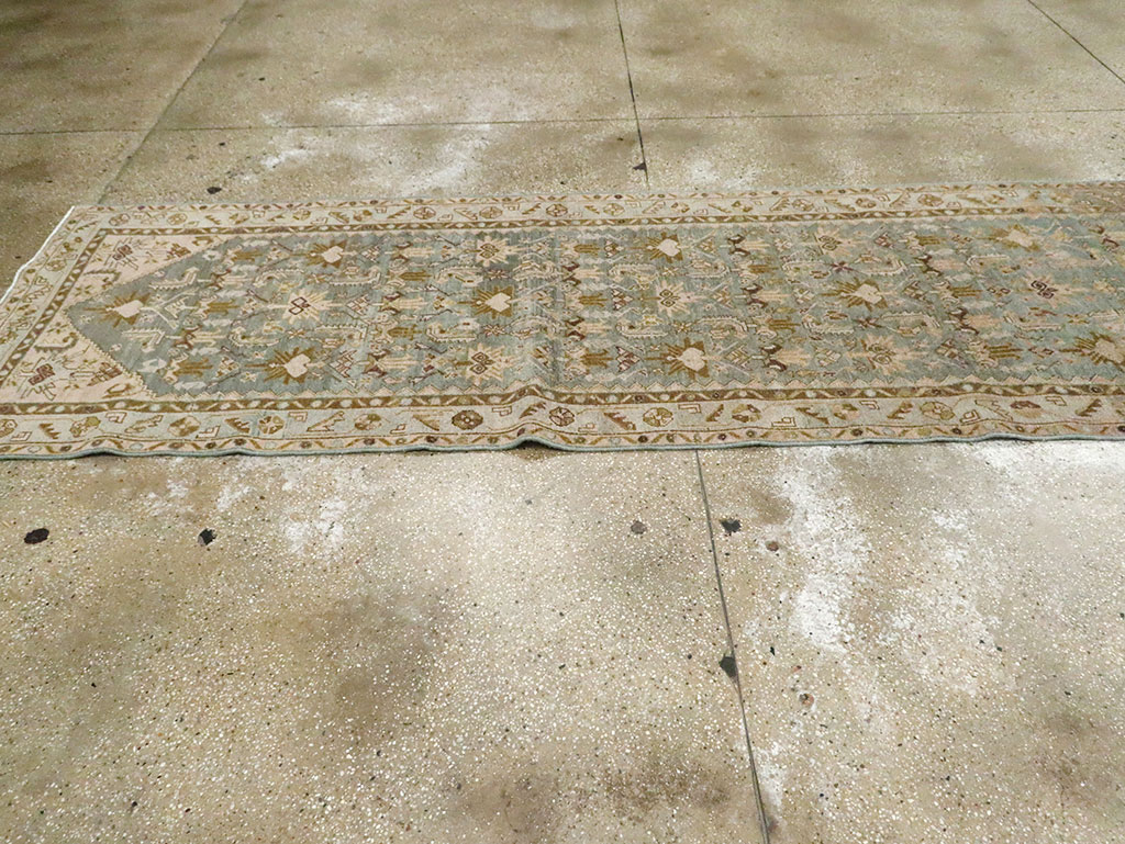 Antique Persian Malayer Long Runner, No.29901 - Galerie Shabab