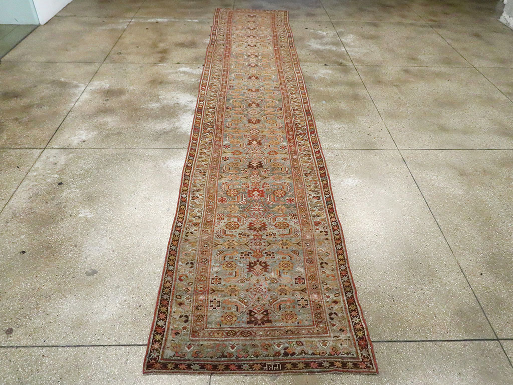 Antique Kurd Bidjar Runner, No.29902 - Galerie Shabab