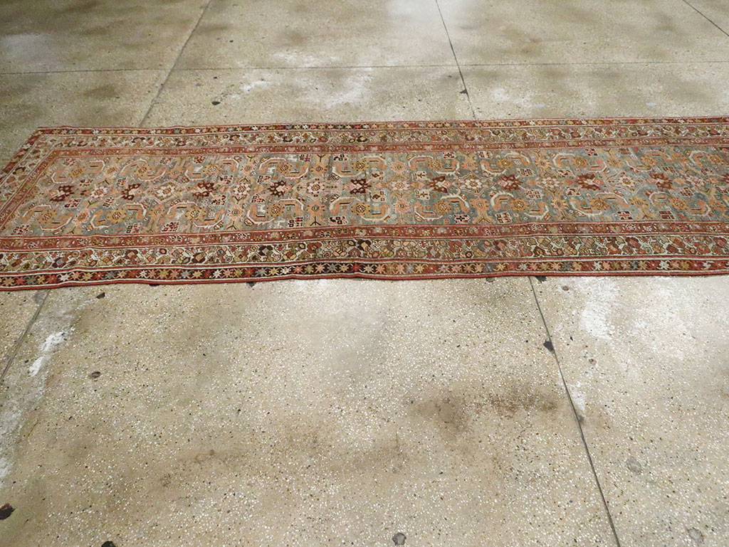 Antique Kurd Bidjar Runner, No.29902 - Galerie Shabab