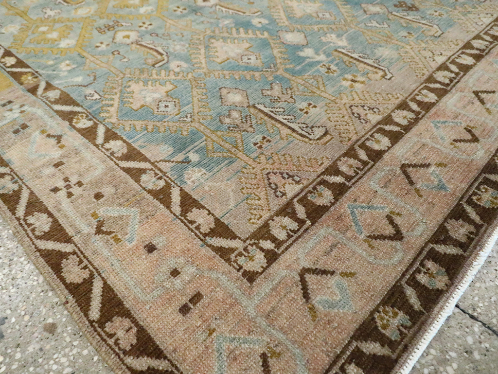 Vintage Persian Malayer Accent Rug, No.29904 - Galerie Shabab