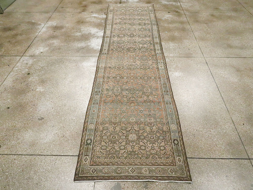 Vintage Persian Malayer Runner (Pair: 1 of 2), No.29905 - Galerie Shabab