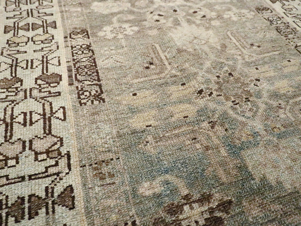 Antique Persian Malayer Throw Rug, No.29906 - Galerie Shabab