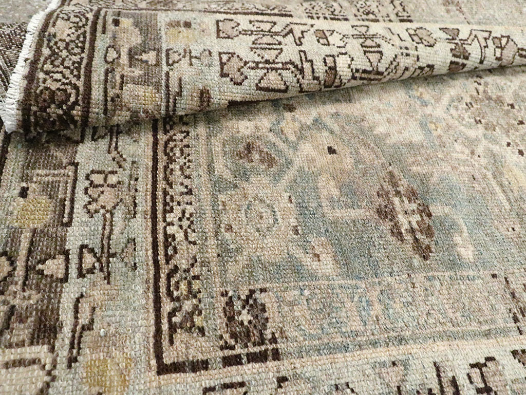 Antique Persian Malayer Throw Rug, No.29906 - Galerie Shabab