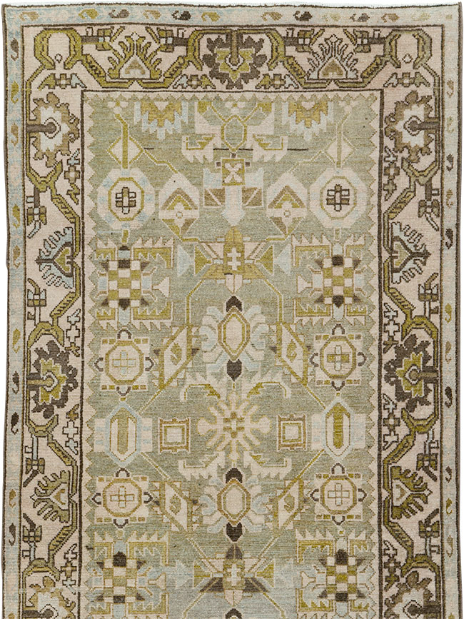 Vintage Persian Malayer Long Runner, No.29908 - Galerie Shabab