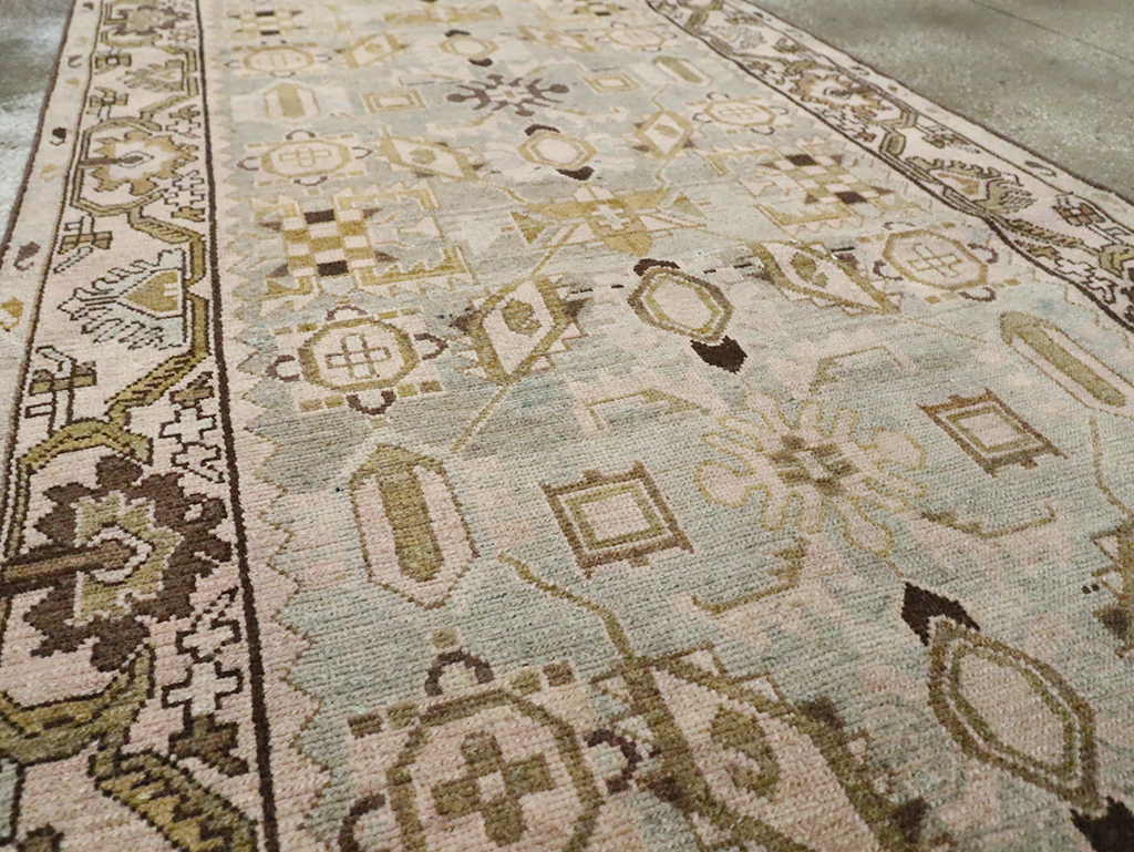 Vintage Persian Malayer Long Runner, No.29908 - Galerie Shabab