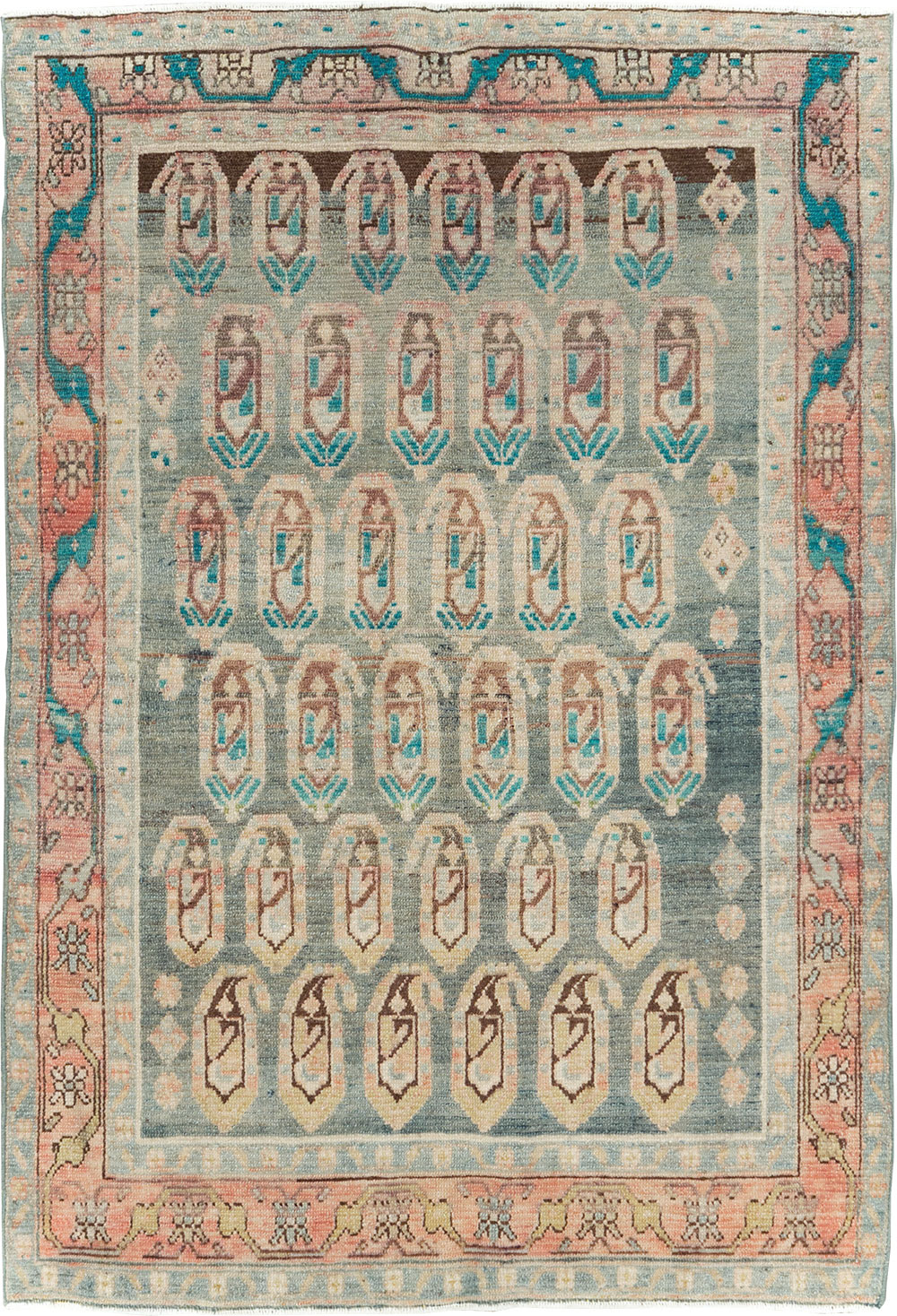 Vintage Persian Malayer Rug, No.29911 - Galerie Shabab