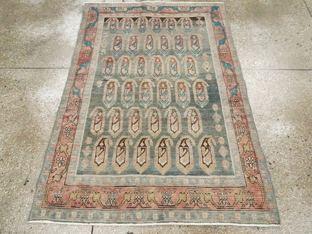 Vintage Persian Malayer Rug, No.29911 - Galerie Shabab