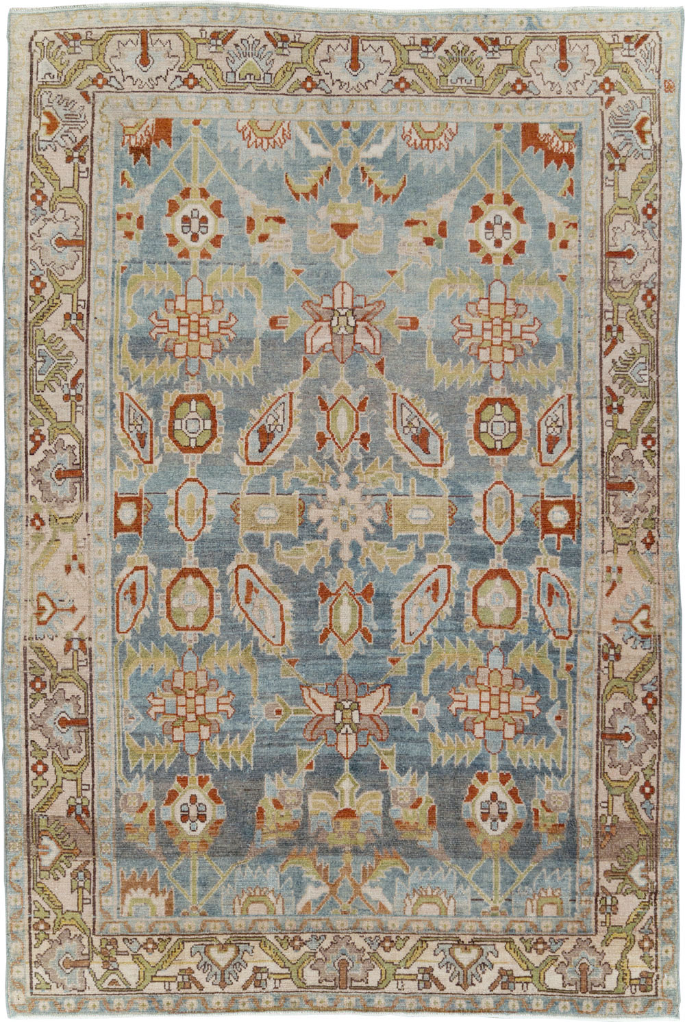 Vintage Persian Malayer Rug, No.29915 - Galerie Shabab