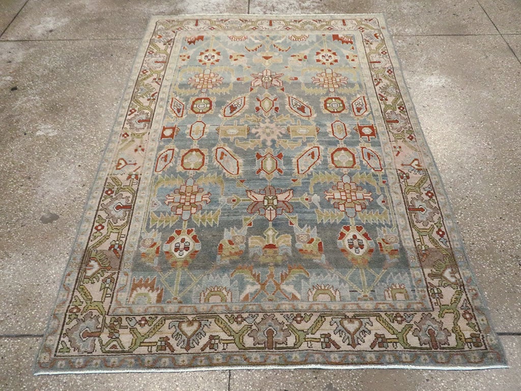 Vintage Persian Malayer Rug, No.29915 - Galerie Shabab