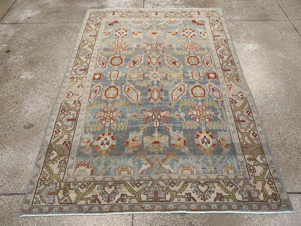 Vintage Persian Malayer Rug, No.29915 - Galerie Shabab