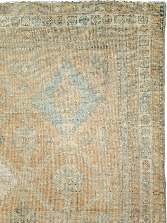 Vintage Persian Afshar Accent Rug, No.29916 - Galerie Shabab
