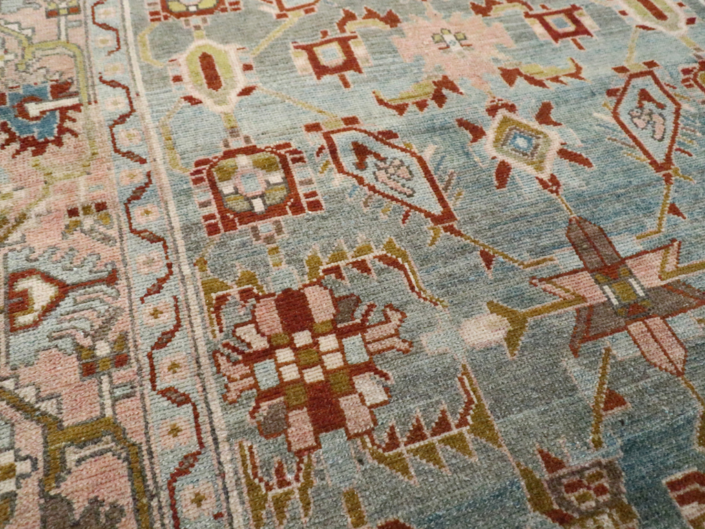 Vintage Persian Malayer Accent Rug, No.29917 - Galerie Shabab