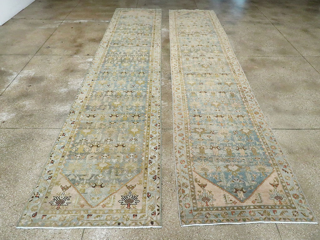 Vintage Persian Malayer Runner, No.29921 - Galerie Shabab