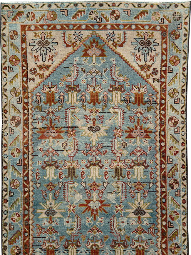 Vintage Persian Malayer Runner, No.29923 - Galerie Shabab