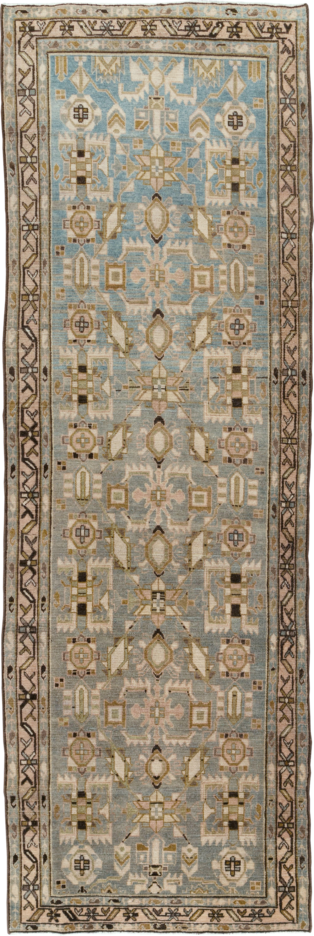 Vintage Persian Malayer Runner, No.29925 - Galerie Shabab