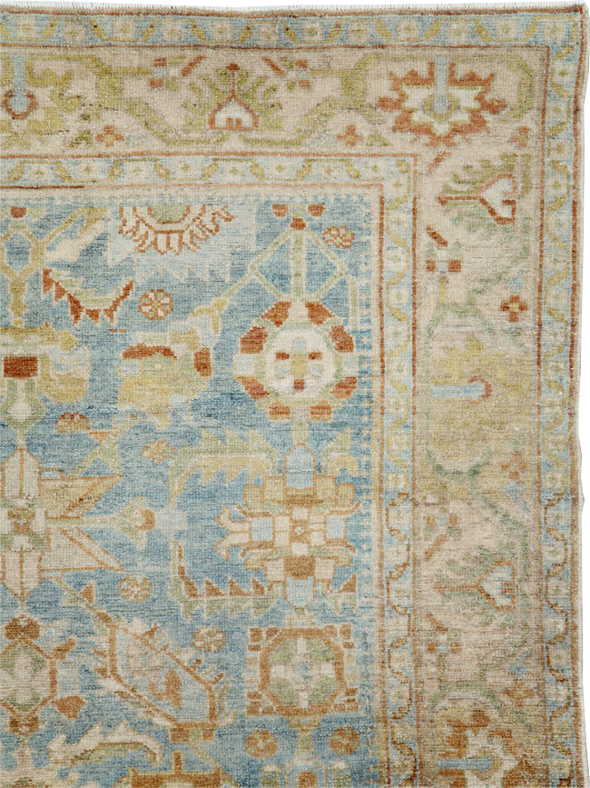 Vintage Persian Malayer Accent Rug, No.29927 - Galerie Shabab