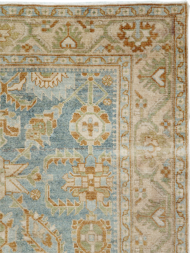 Vintage Persian Malayer Accent Rug, No.29927 - Galerie Shabab