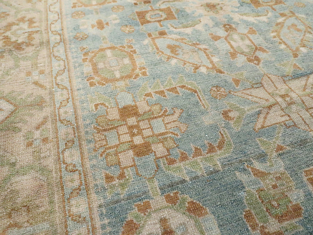Vintage Persian Malayer Accent Rug, No.29927 - Galerie Shabab