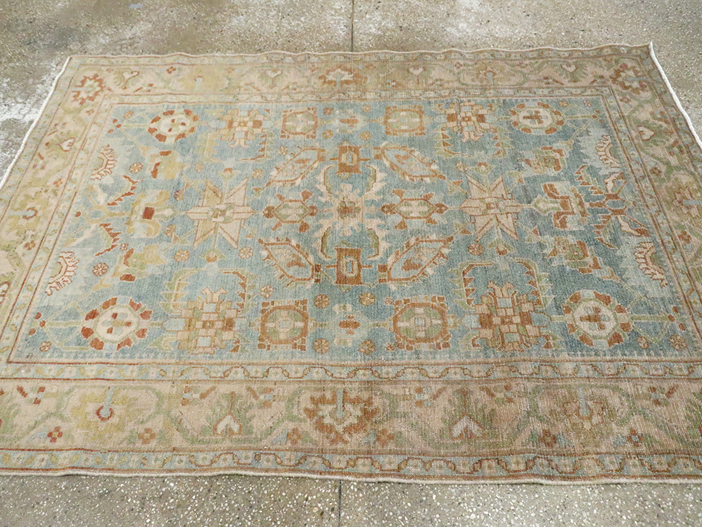 Vintage Persian Malayer Accent Rug, No.29927 - Galerie Shabab
