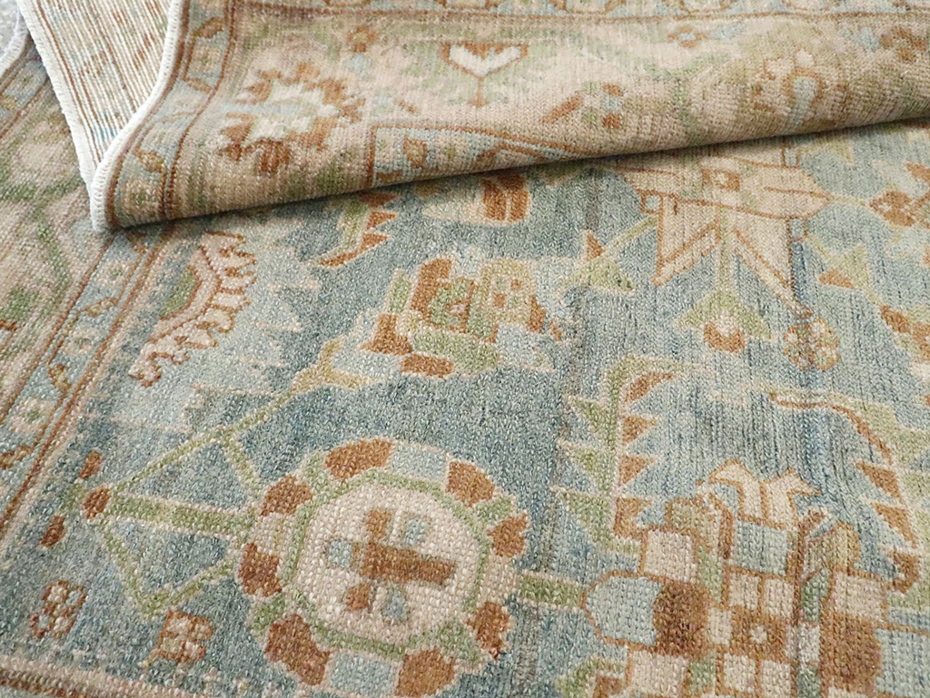 Vintage Persian Malayer Accent Rug, No.29927 - Galerie Shabab