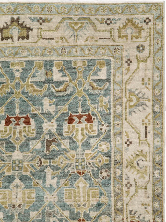 Vintage Persian Malayer Rug, No.29929 - Galerie Shabab