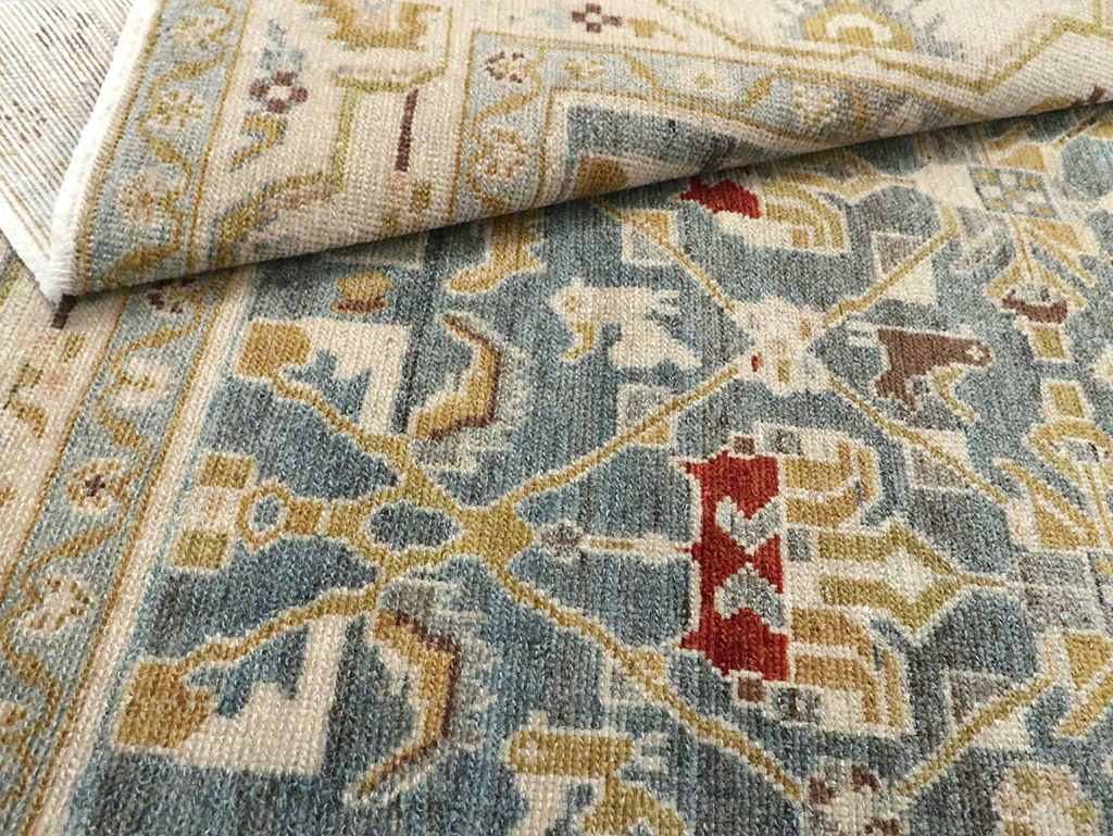 Vintage Persian Malayer Rug, No.29929 - Galerie Shabab