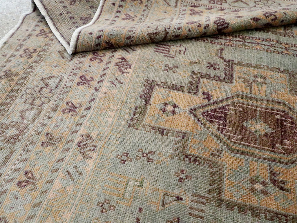 Vintage Persian Afshar Accent Rug, No.29931 - Galerie Shabab