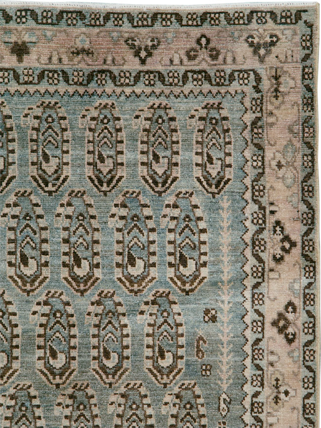 Vintage Persian Malayer Accent Rug, No.29932 - Galerie Shabab