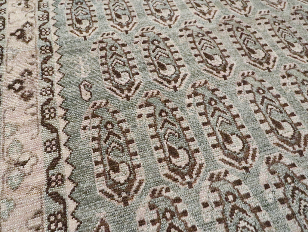 Vintage Persian Malayer Accent Rug, No.29932 - Galerie Shabab