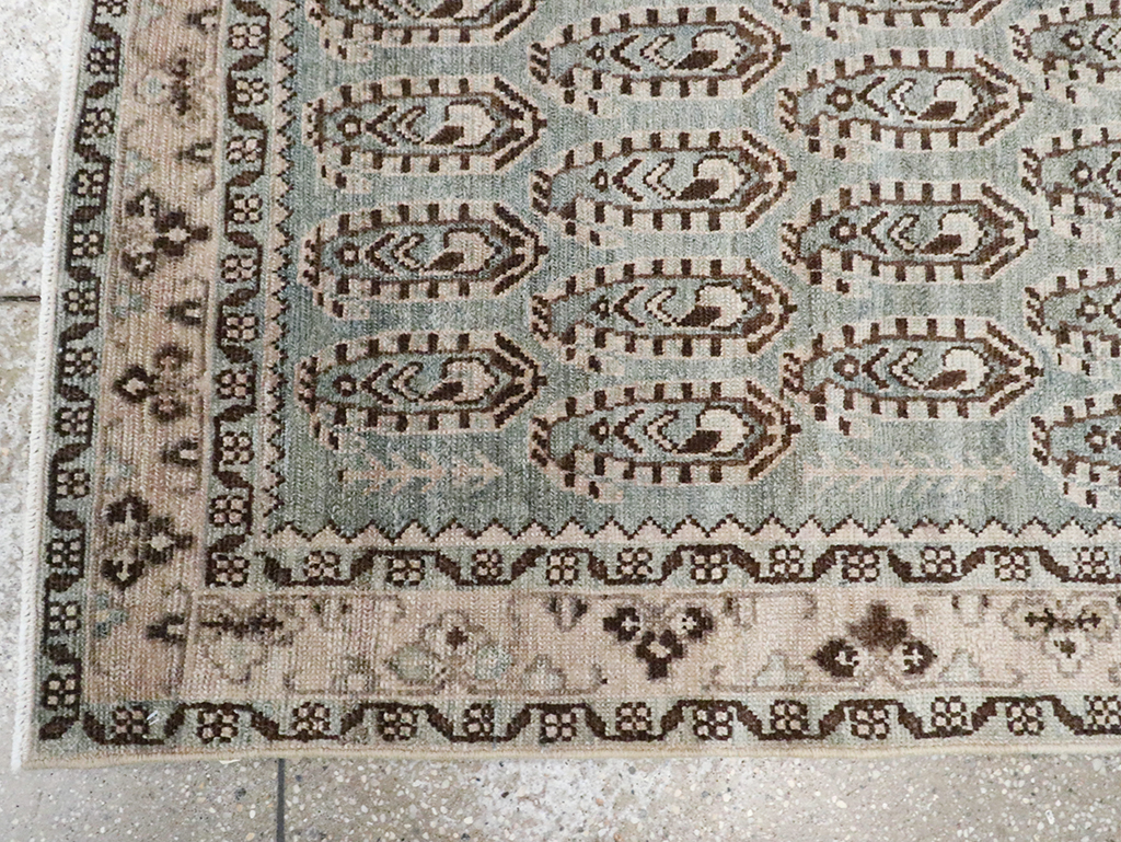 Vintage Persian Malayer Accent Rug, No.29932 - Galerie Shabab