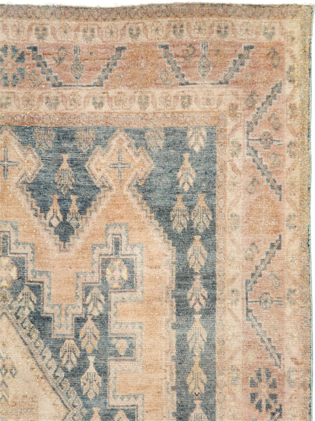 Vintage Persian Afshar Accent Rug, No.29934 - Galerie Shabab